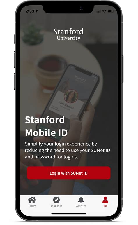 Stanford mobile id key